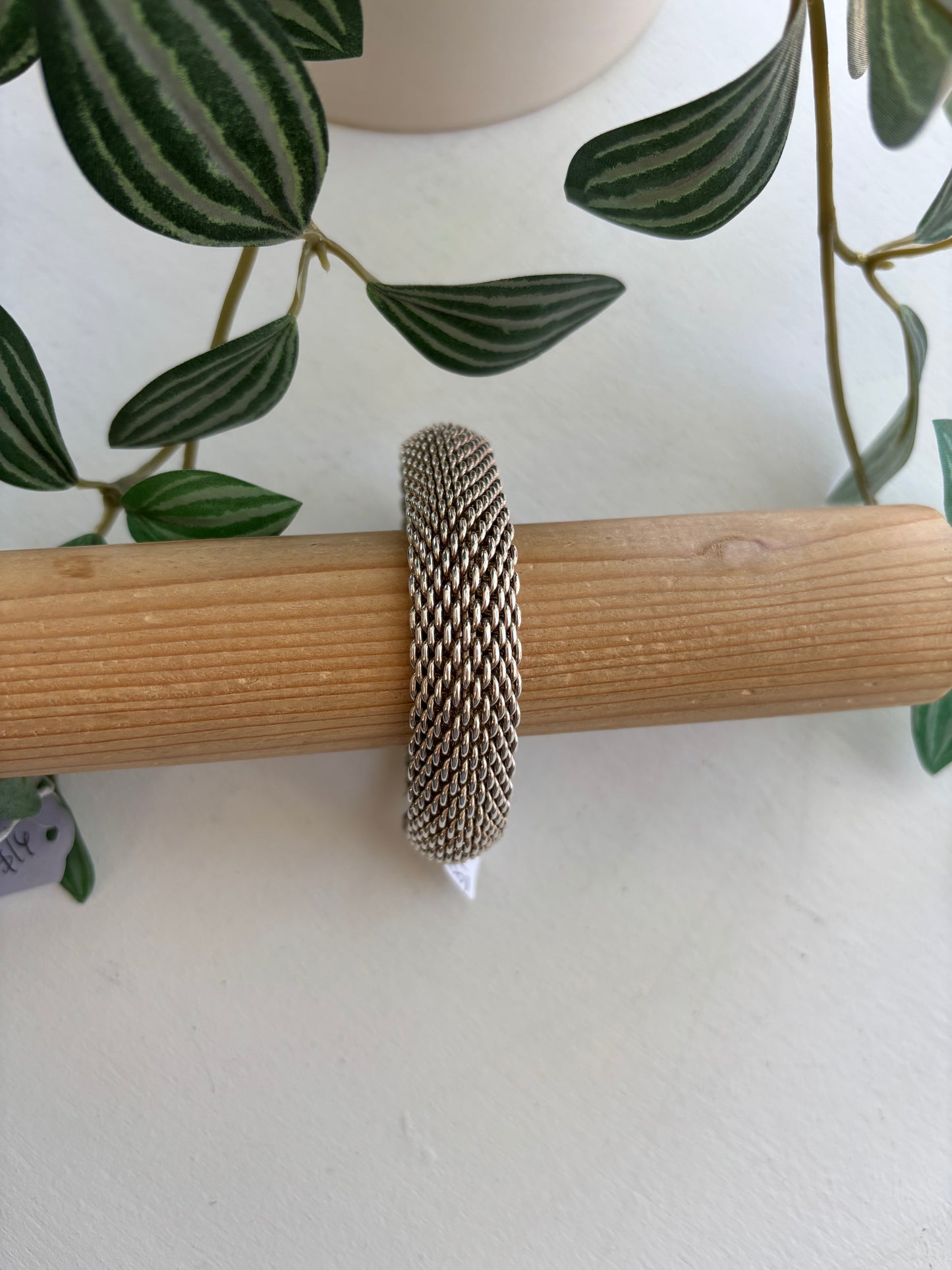 Tiffany & Co. Somerset Mesh Sterling Silver Bracelet