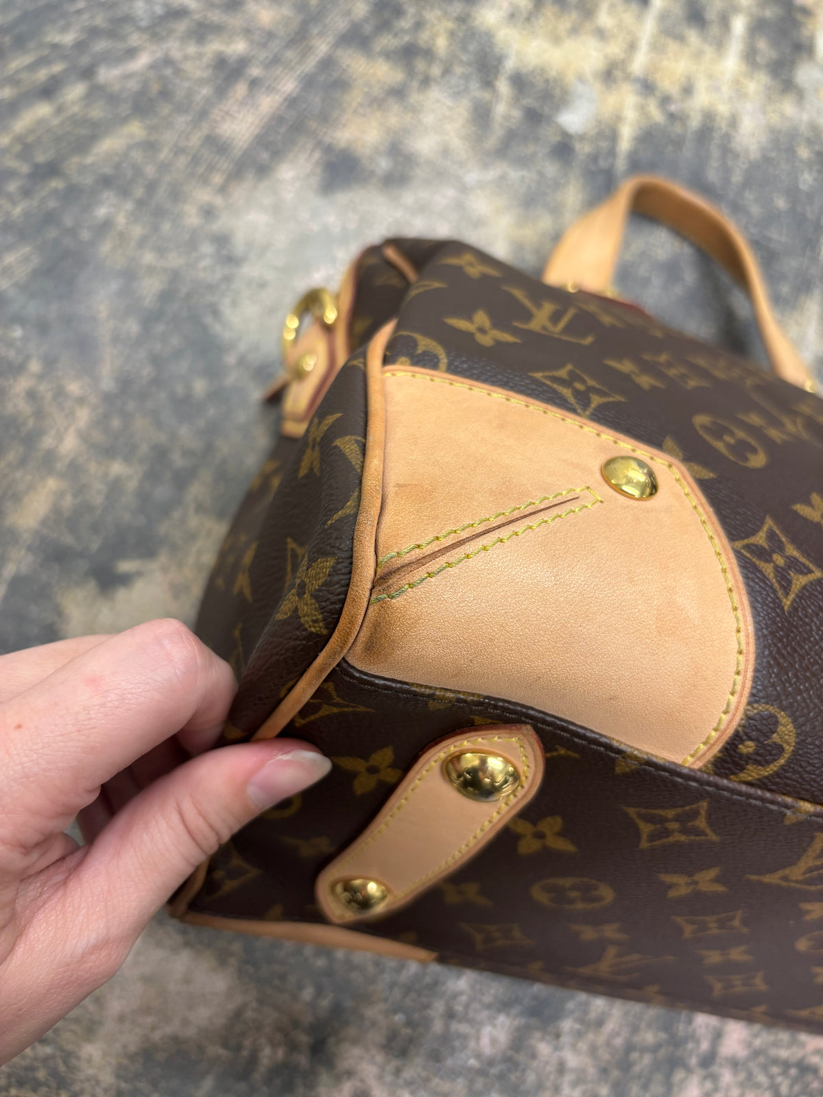 Louis Vuitton Monogram Retiro PM Shoulder Bag