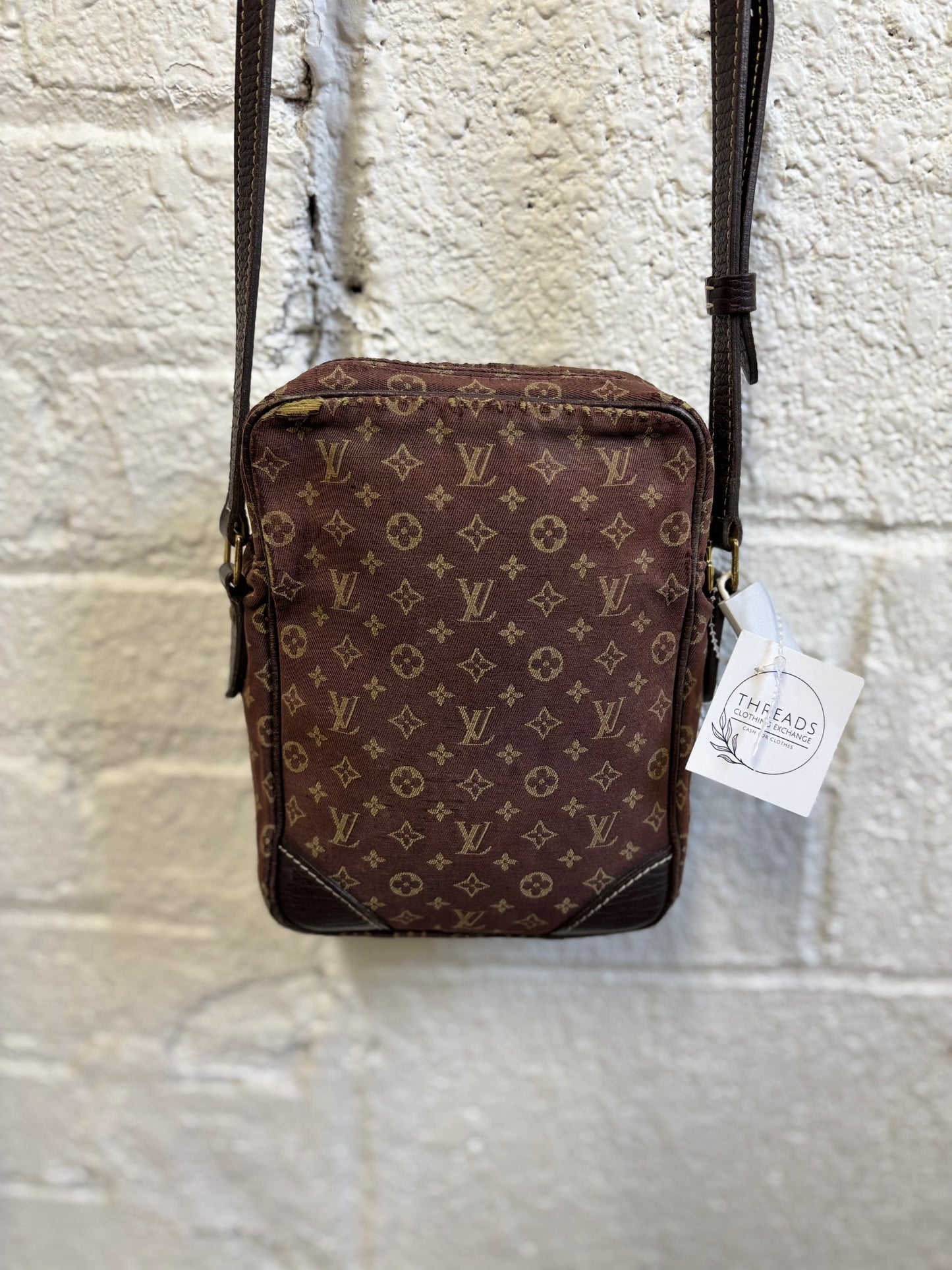 Vintage Louis Vuitton Monogram Mini Lin Crossbody Bag