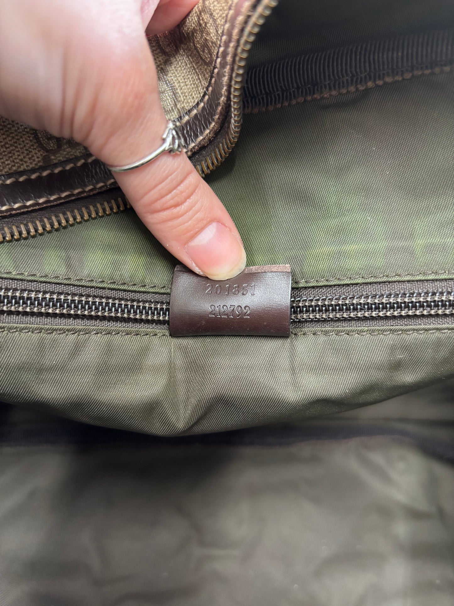 Gucci GG Plus Monogram Interlocking G Briefcase