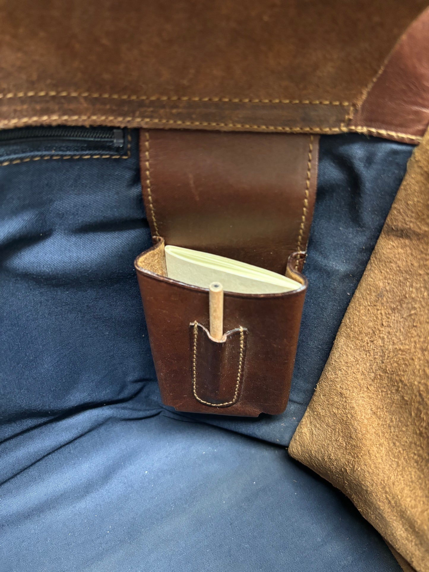 Vintage 1990s Dooney & Bourke Brown Leather Tote