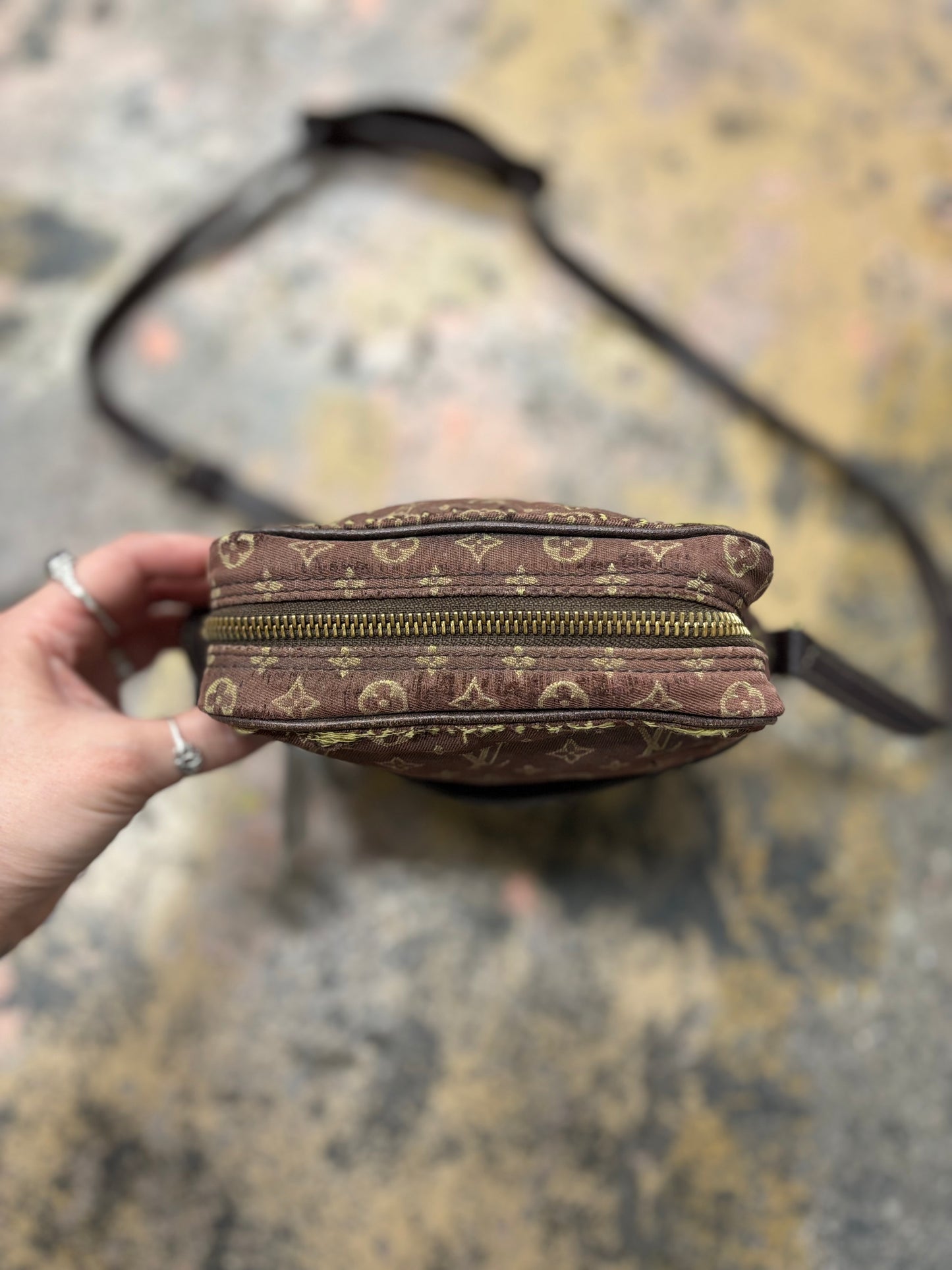 Vintage Louis Vuitton Monogram Mini Lin Crossbody Bag