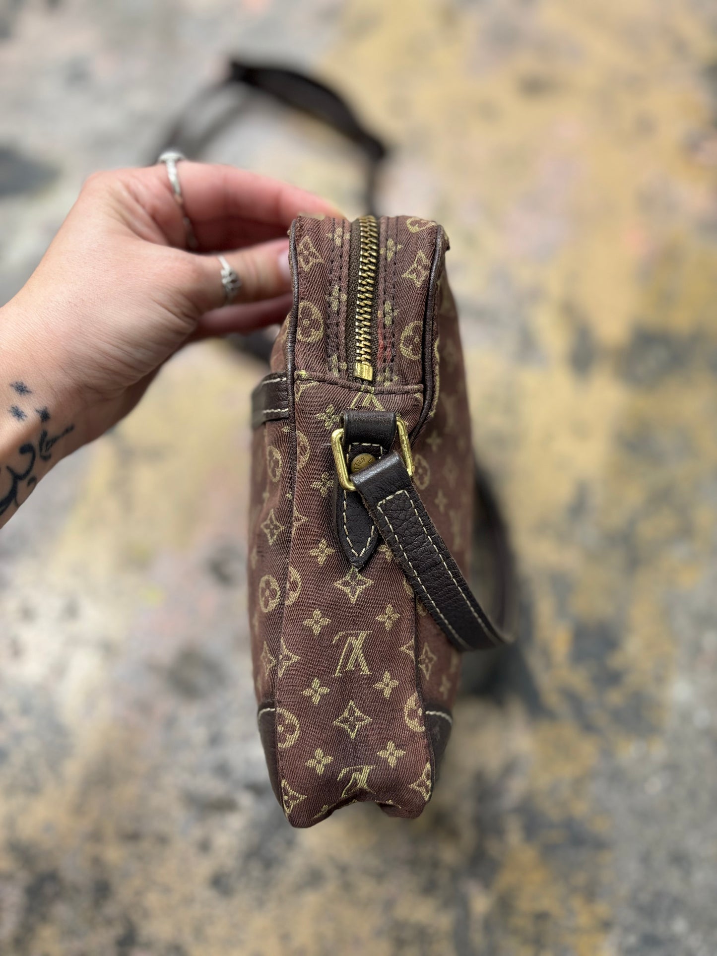 Vintage Louis Vuitton Monogram Mini Lin Crossbody Bag