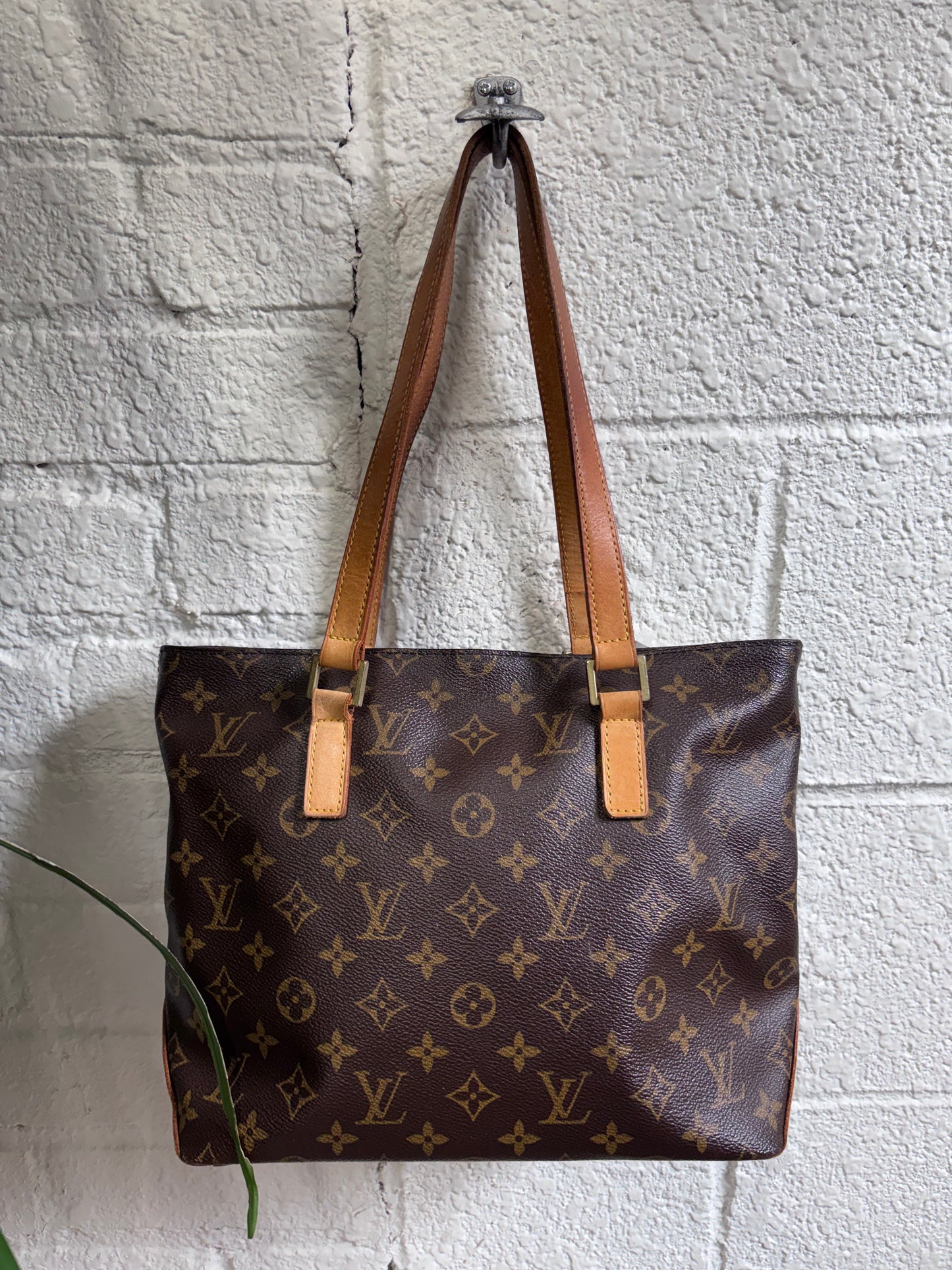 Vintage 2003 Louis Vuitton Monogram Cabas Piano Tote Bag