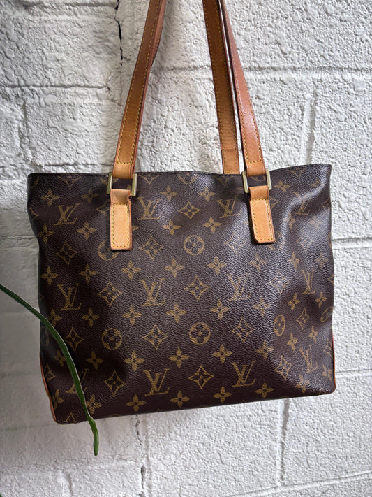 Vintage 2003 Louis Vuitton Monogram Cabas Piano Tote Bag
