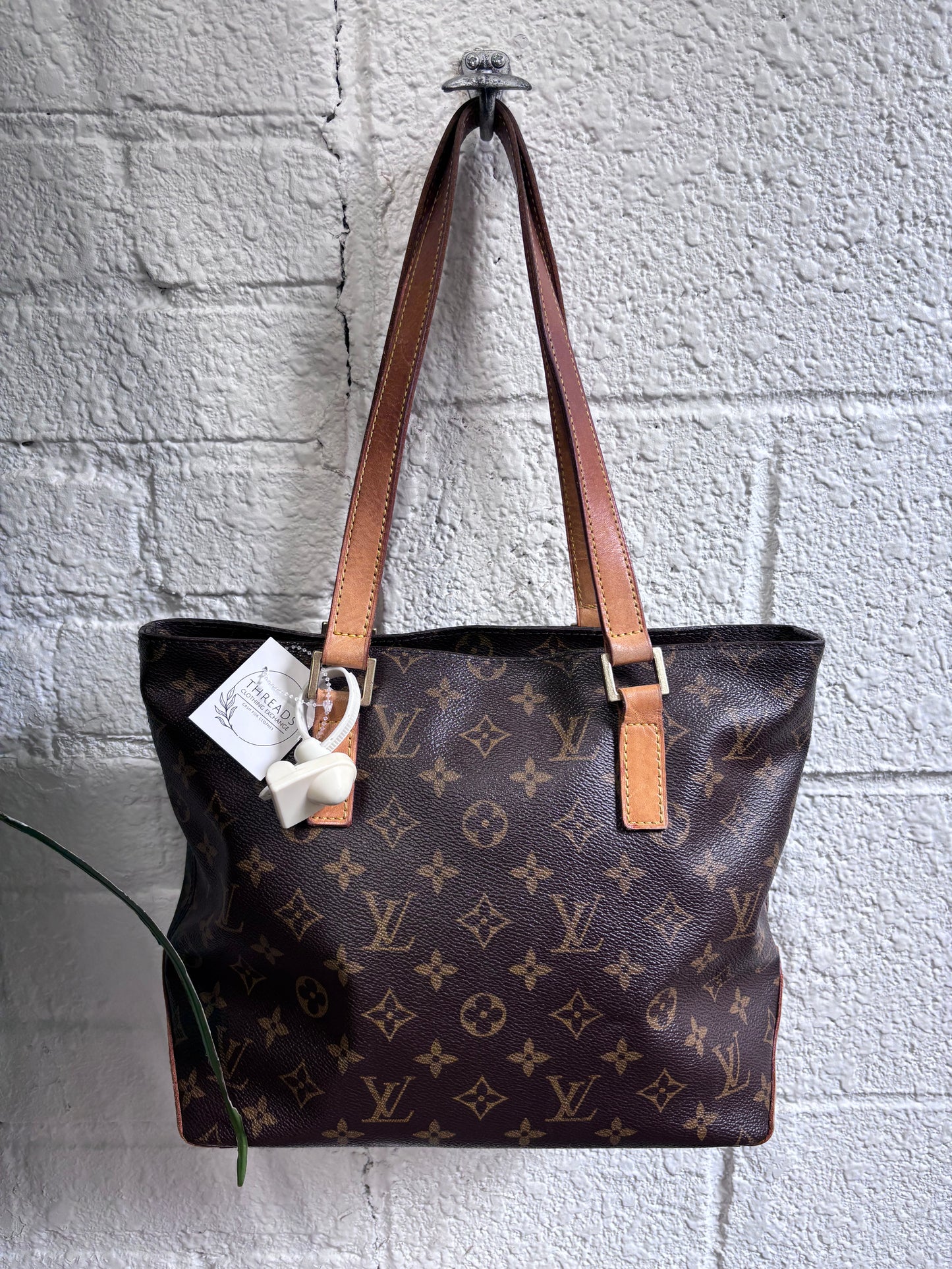 Vintage 2003 Louis Vuitton Monogram Cabas Piano Tote Bag