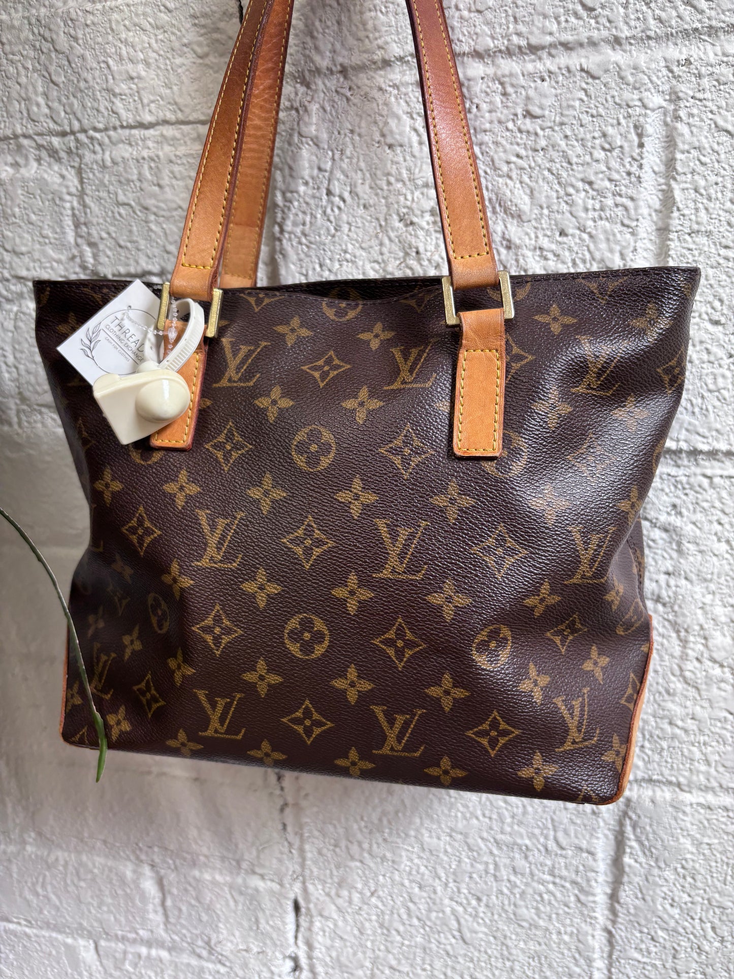 Vintage 2003 Louis Vuitton Monogram Cabas Piano Tote Bag