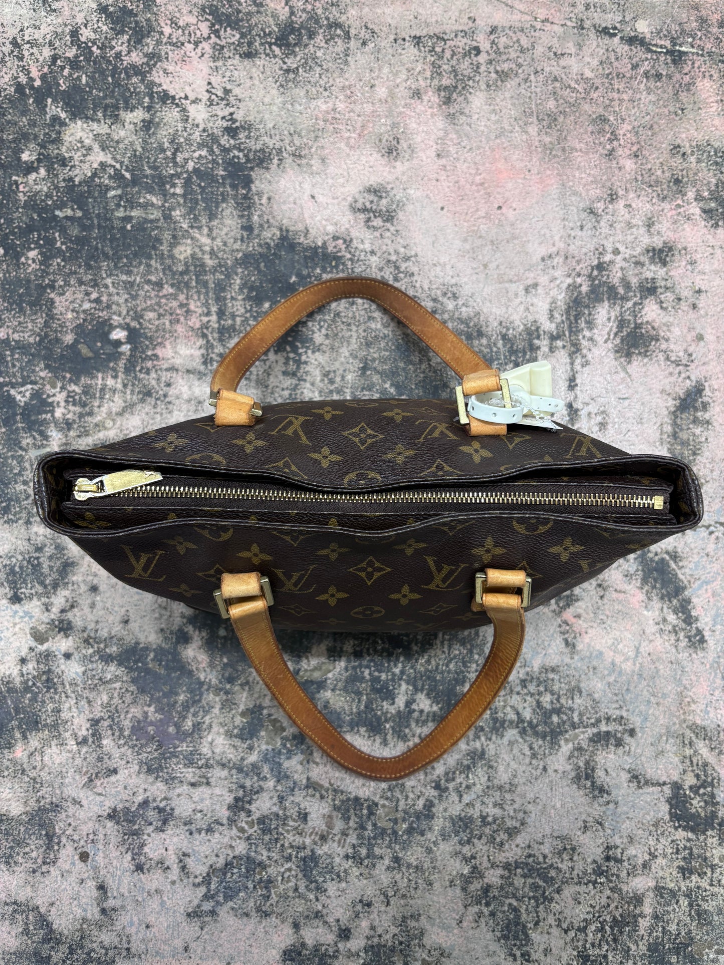 Vintage 2003 Louis Vuitton Monogram Cabas Piano Tote Bag