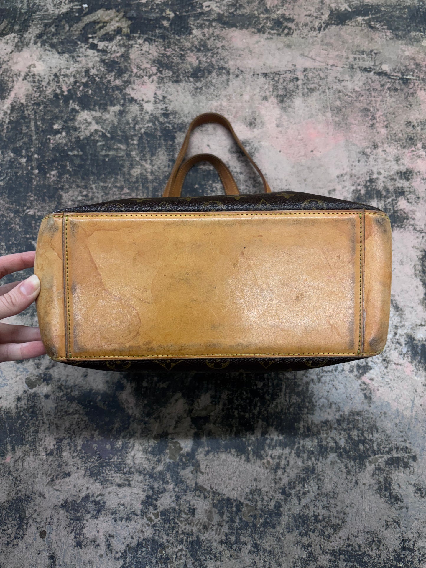 Vintage 2003 Louis Vuitton Monogram Cabas Piano Tote Bag