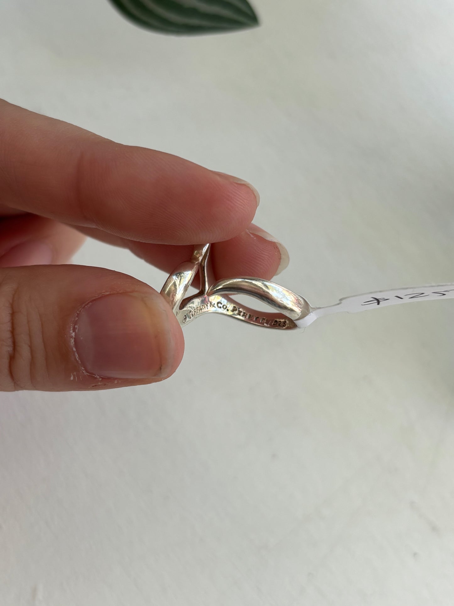 Tiffany & Co. Elsa Peretti Open Heart Sterling Silver Ring
